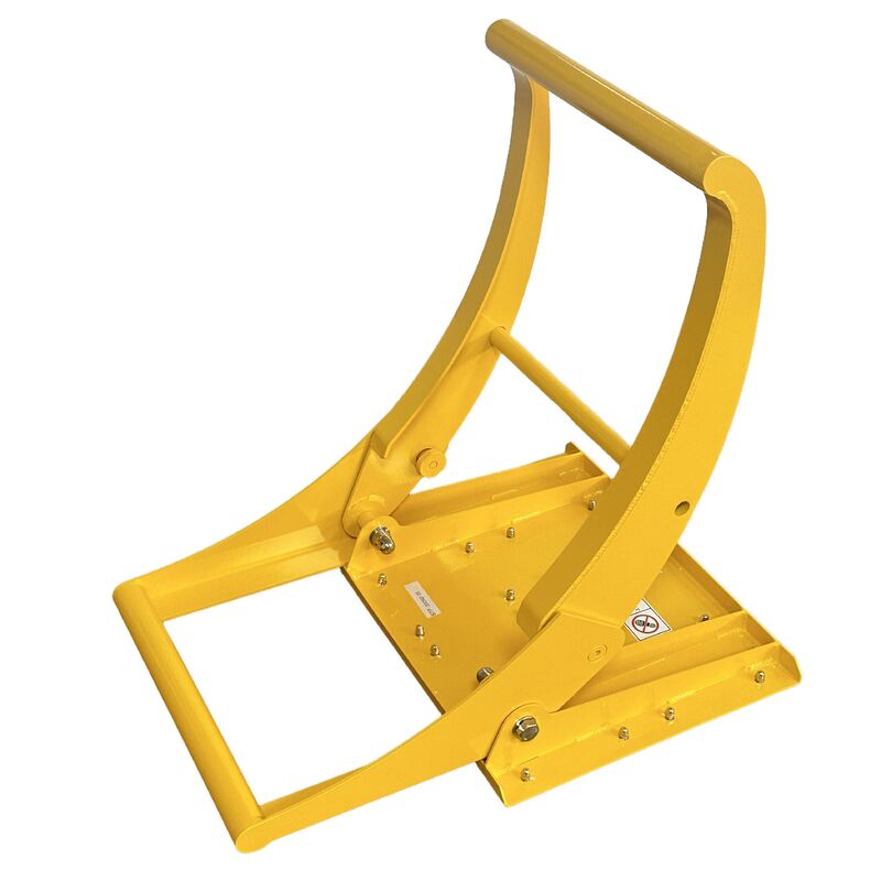 Barrikade kendaraan berlapis bubuk dengan teknologi lentur & pengelasan untuk kontrol lalu lintas ringan & portabel