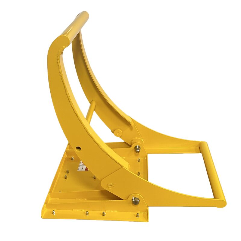 Barrikada kendaraan portabel lipat ringan dengan pengereman aktif untuk pengendalian kendaraan berkecepatan rendah