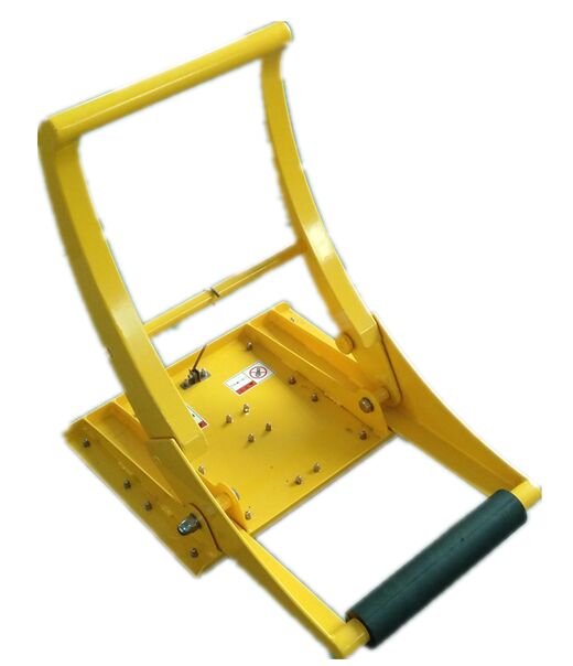 Aluminium karet lembaran portabel penghalang kendaraan dengan desain lipat dan 13,4kg ringan untuk jalan kecepatan rendah