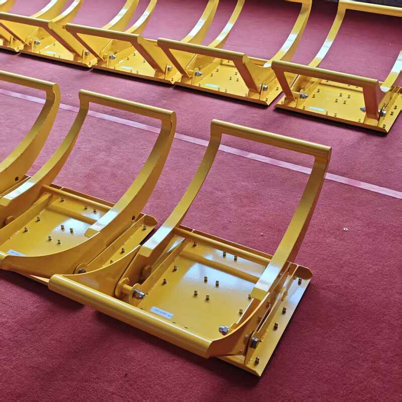 Aluminium karet lembaran portabel penghalang kendaraan dengan desain lipat dan 13,4kg ringan untuk jalan kecepatan rendah