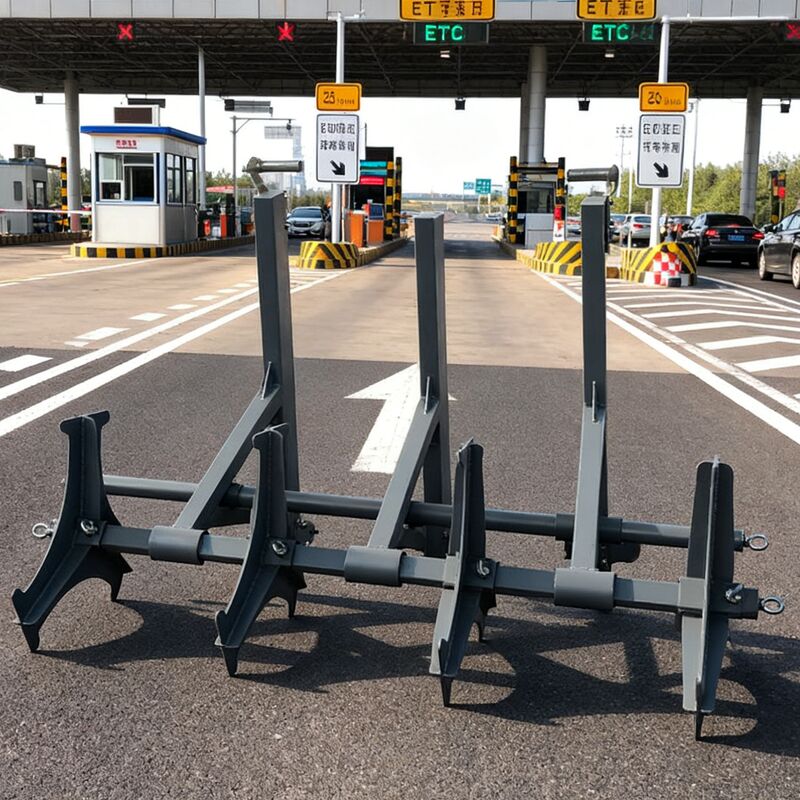 Struktur Tipe Y Bongkar 60Kg Mobile Vehicle Barrier Untuk Area Anti Terorisme