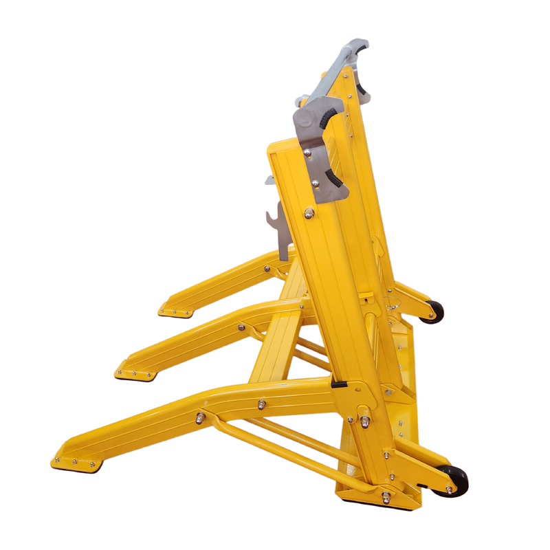 25kg Ringan Lipat Anti Ram Kendaraan Penghalang dengan Visibilitas Tinggi Teknik Kuning untuk Keselamatan Lalu Lintas