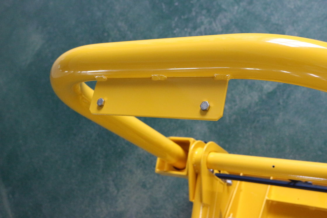 Barikade Portabel Kendaraan Lebar 660mm yang Dapat Dilipat dengan Penyemprotan Elektrostatis untuk Zona Konstruksi