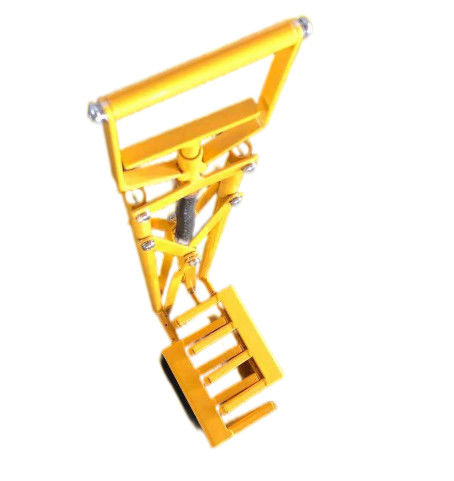 Aluminium Handheld Portable Trailer Perangkat Anti Pencurian Warna Kuning