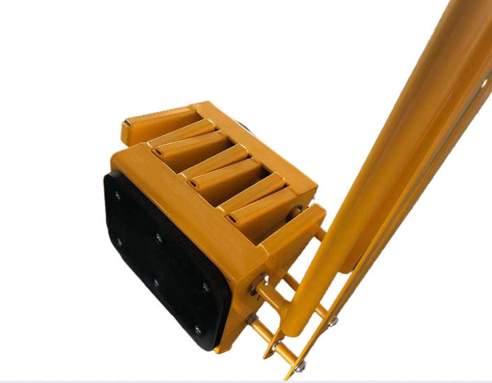Aluminium Handheld Portable Trailer Perangkat Anti Pencurian Warna Kuning