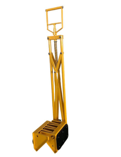 Aluminium Handheld Portable Trailer Perangkat Anti Pencurian Warna Kuning