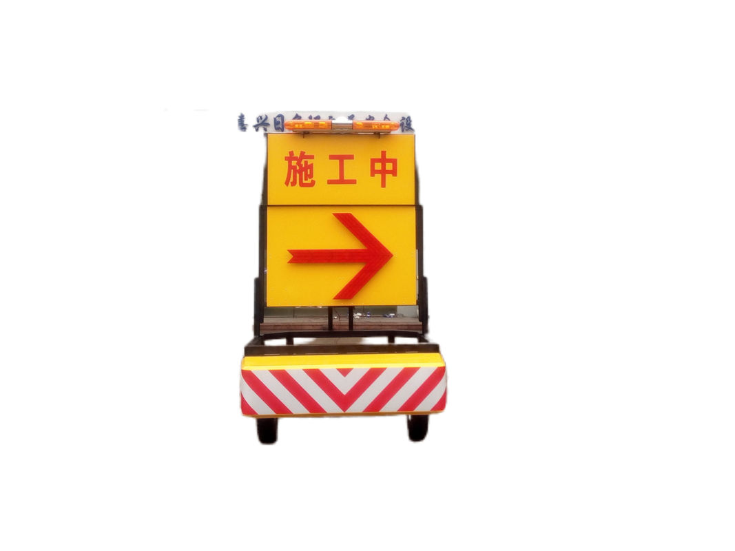 Aluminium Alloy 80km / H Buzzer Truck Mounted Attenuator Menyerap Kekuatan Dampak