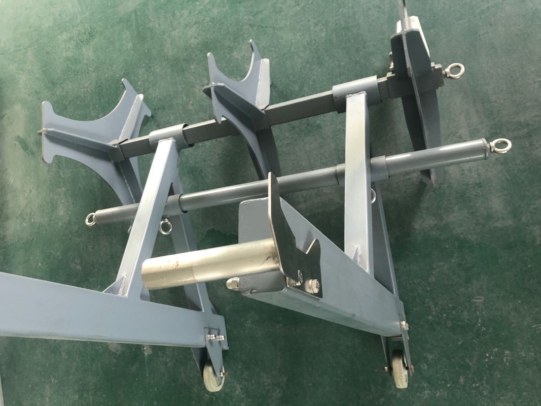 Struktur Tipe Y Bongkar 60Kg Mobile Vehicle Barrier Untuk Area Anti Terorisme