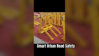 Penghalang kendaraan kompak yang dirancang untuk jalan perkotaan berkecepatan rendah